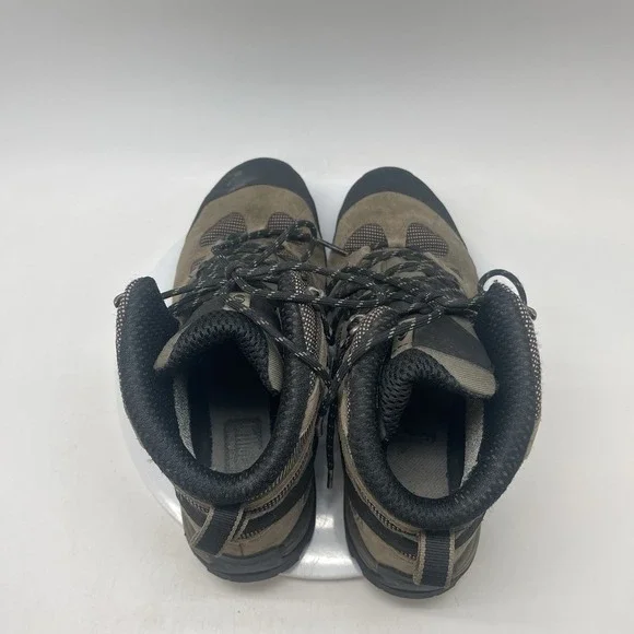 Salomon Boots Mens 8.5 Discovery GTX 119600 Brown Lace Up Hiking Athletic Shoes - Picture 5 of 9